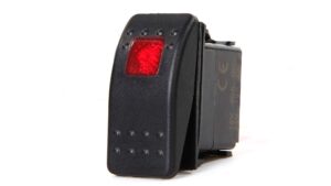 (on)-off-(on) SPDT Rocker Switch Momentary