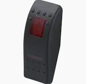 Contura Actuator - Black with 2 Red Lenses