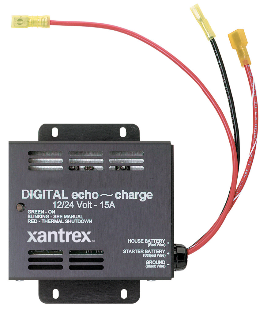 Xantrex Echo Charge Auxiliary Battery Charger AC DC Marine Inc.