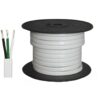 12/3 Gauge Tri-Plex White Jacket Marine Wire - 100 ft. - Thumbnail Image 1