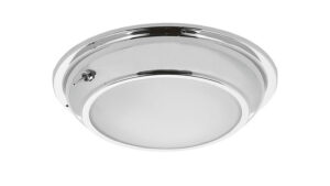 Gibraltar PowerLED with Toggle Switch, Polished Stainless Steel