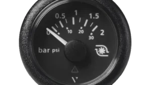 Viewline Boost Pressure 52mm 2Bar/30PSI Black