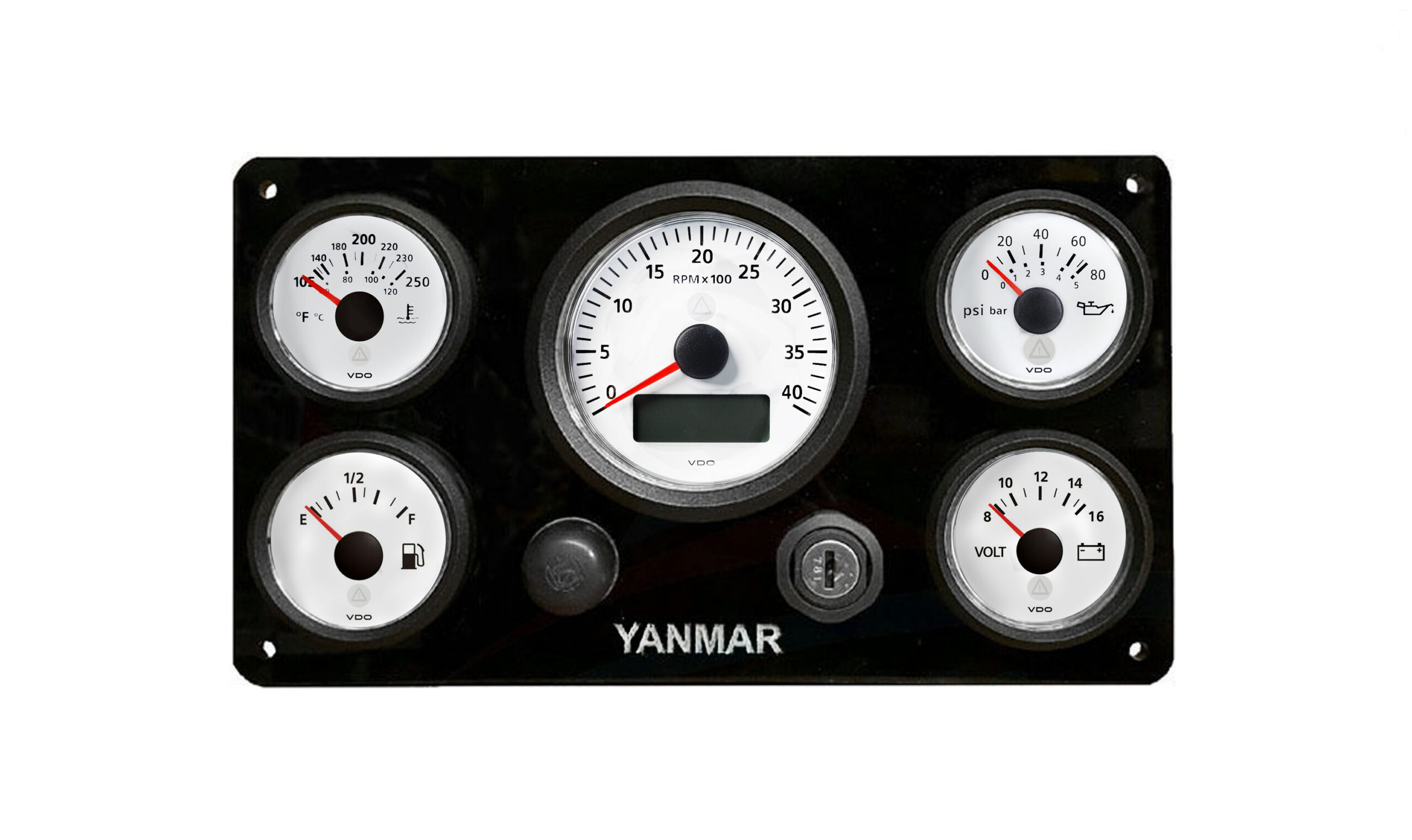 vendedor Numérico nombre de la marca Instrument Panel Diesel Engines VDO Viewline Series for Yanmar – AC DC  Marine Inc.