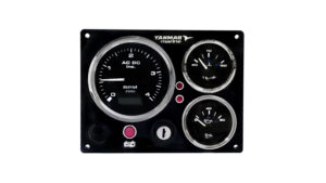 Yanmar Diesel Engine Panel 3 Premier Gauges (Made in USA)
