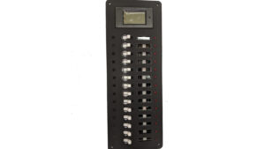 AC Circuit Breaker Panel 14-Position Vertical - BLUE SEA SYSTEMS 