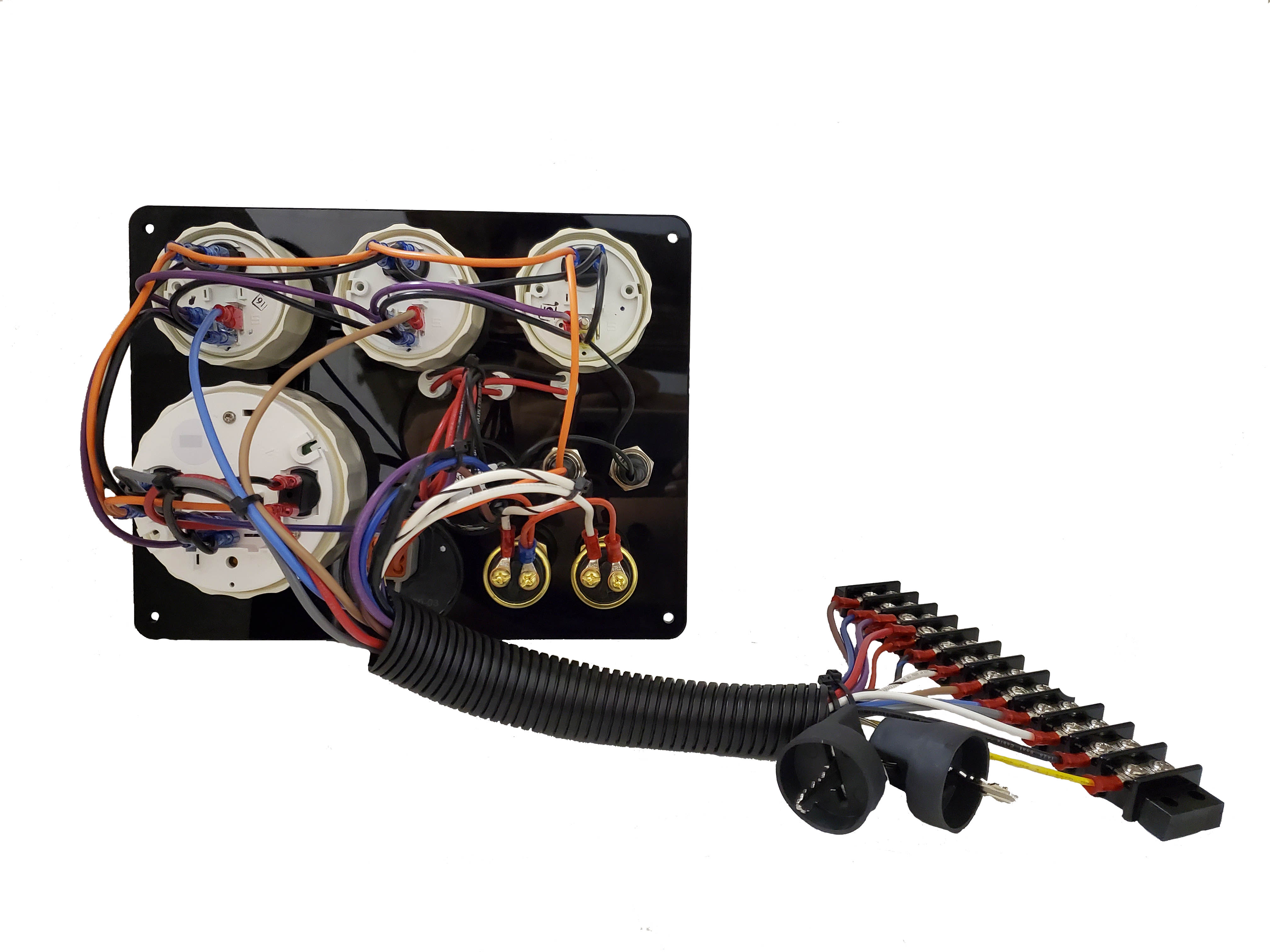 Volvo Engine Marine Panel Vision Chrome VDO Gauges Package Of Two