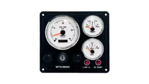 Volvo Penta Diesel Engine B-Type Panel 3 Premier Gauges (Made in USA)
