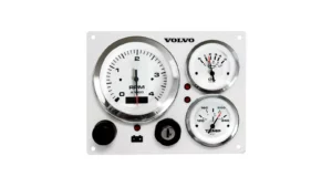 Volvo Penta Engine Marine B-Type Panel 3 Premier Gauges (Made in USA)