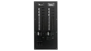 Marine AC DC Power Distribution Panel, 32 Position with Blue Sea Systems Circuit Breaker