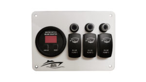 3 Bilge Pump Control Panel with Water Witch Digital Counter USA MADE