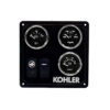 Kohler Engine B-Type Black Panel - 3 Premier Gauges - Thumbnail Image 2