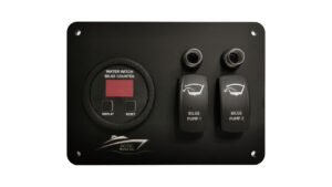 Marine Bilge Panel 2 Pump System, Digital Cycle Counter , Water Witch USA Made