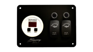 Bilge Pump Counter Panel - with Digital Cycle Counter For 2 pumps