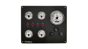 Perkins Marine Engine Instrument Panel 5 Offshore Gauges