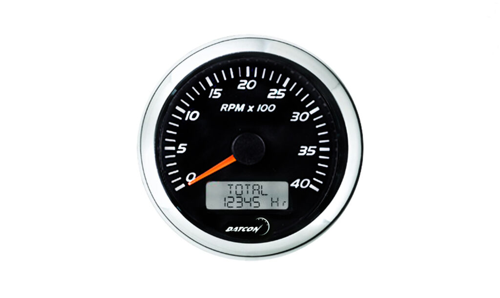 Datcon Set of Gauges 24 V System J1939 CANbus | AC DC Marine Inc ...