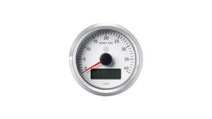 VDO Switzerland Marine 3-3/8" (85mm) Viewline Tachometer W/Multi-Function Display  0 - 4000 Rpm - White