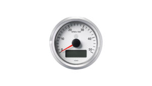 VDO Switzerland Marine 3-3/8" (85mm) Viewline Tachometer W/Multi-Function Display  0 - 5000 Rpm - White