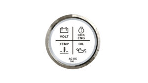 4 LED Multi Alarm Gauge Part No. J-YV00384