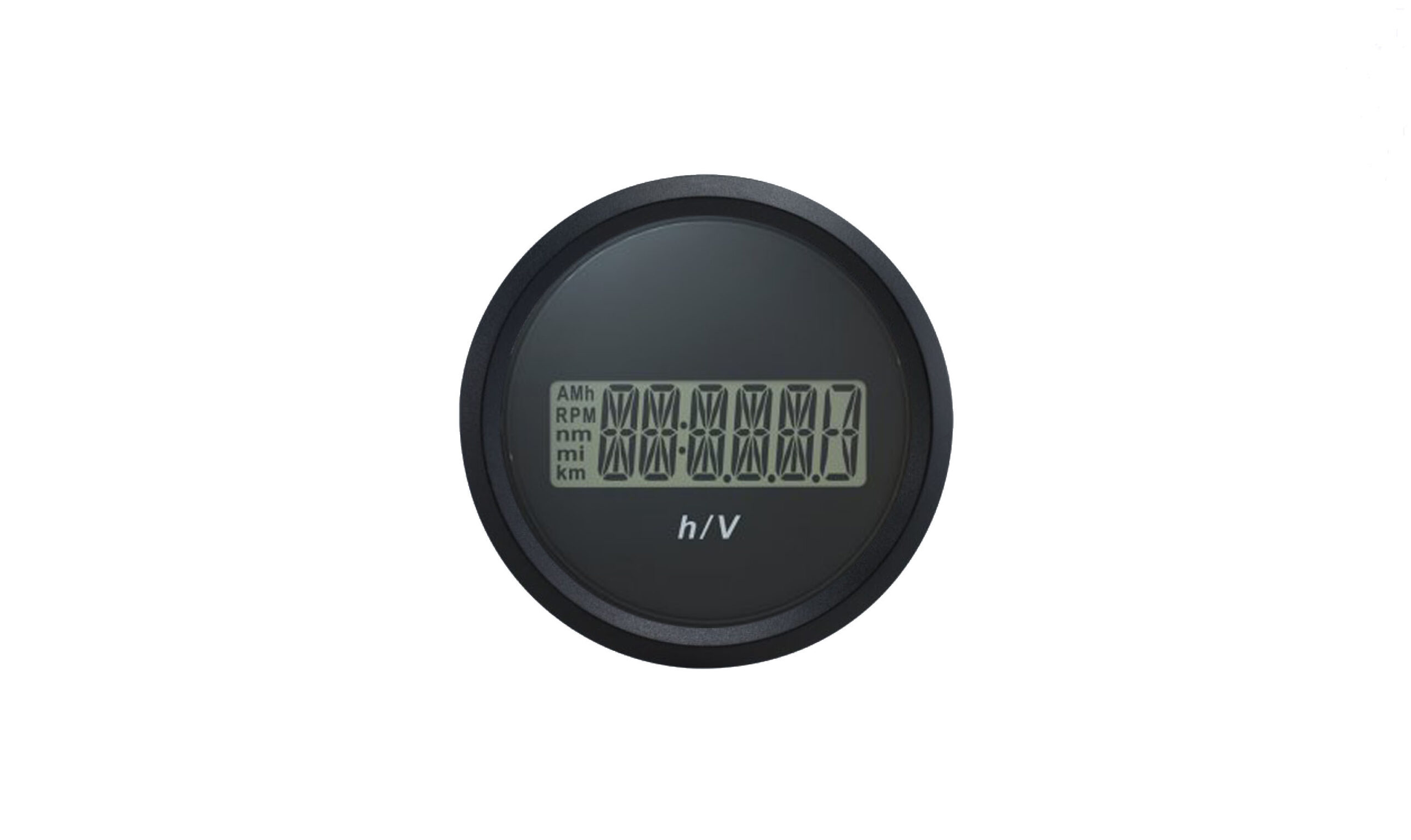 VDO Switzerland Marine Hour Counter-Voltmeter - 12/48V - Image 1