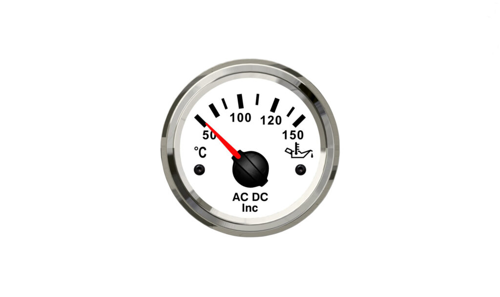 Engine Oil Temp 50150°C Gauge AC DC Marine Inc.