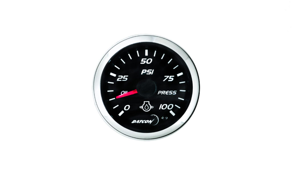 Datcon Set of Gauges 24 V System J1939 CANbus AC DC Marine Inc.