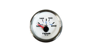 Water Temp 40-110°C / 100-240°F Gauge