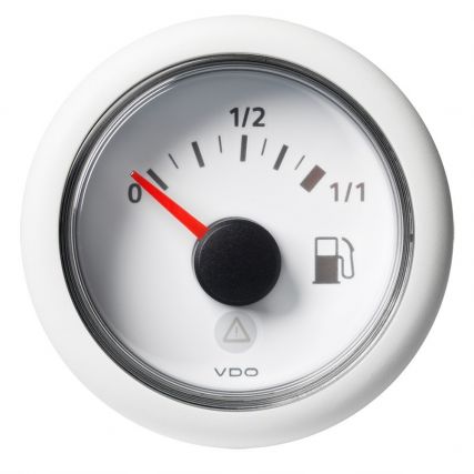 vdo-viewline-fuel-white-52mm