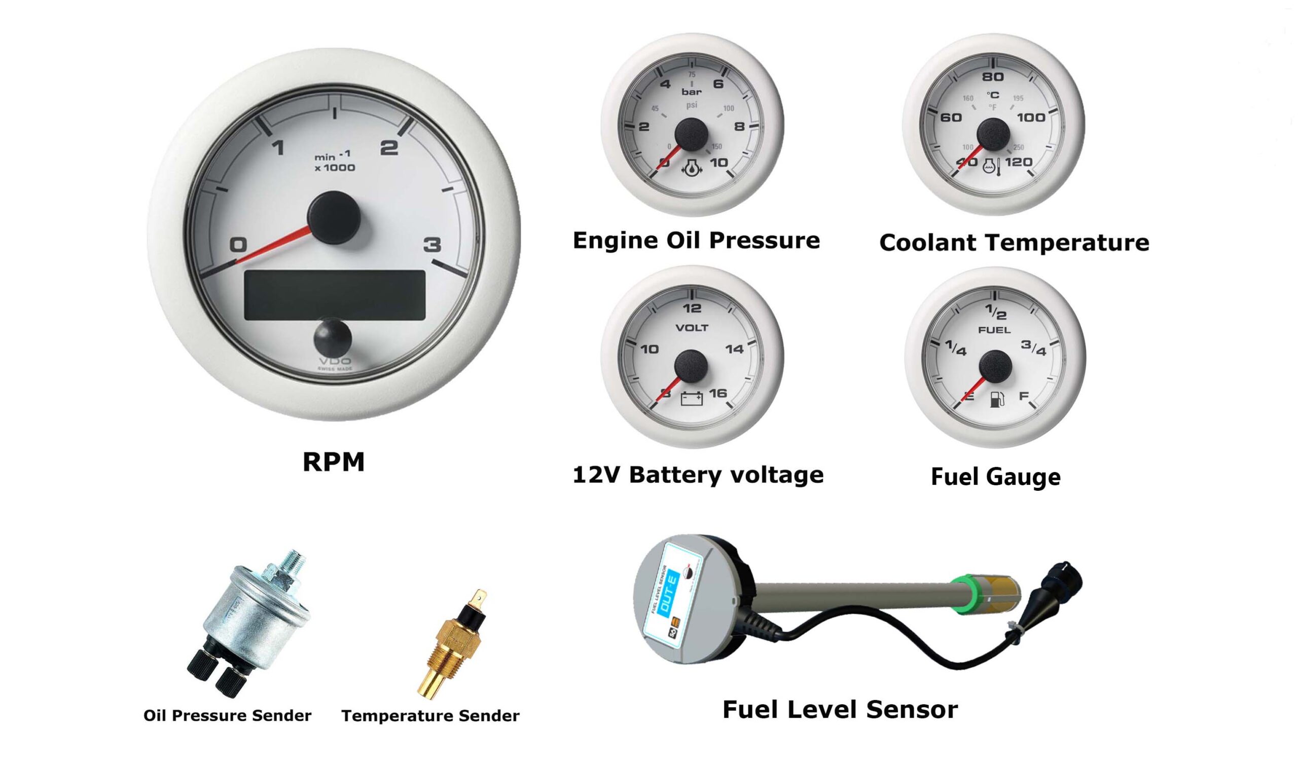 Fuel Senders - Senders & Sensors - VDO - Gauges VDO from Vehicle