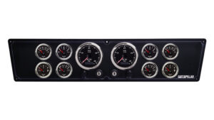 Caterpillar Diesel Dual Engine Instrument Panel 10 Premier Gauges (Made in USA)