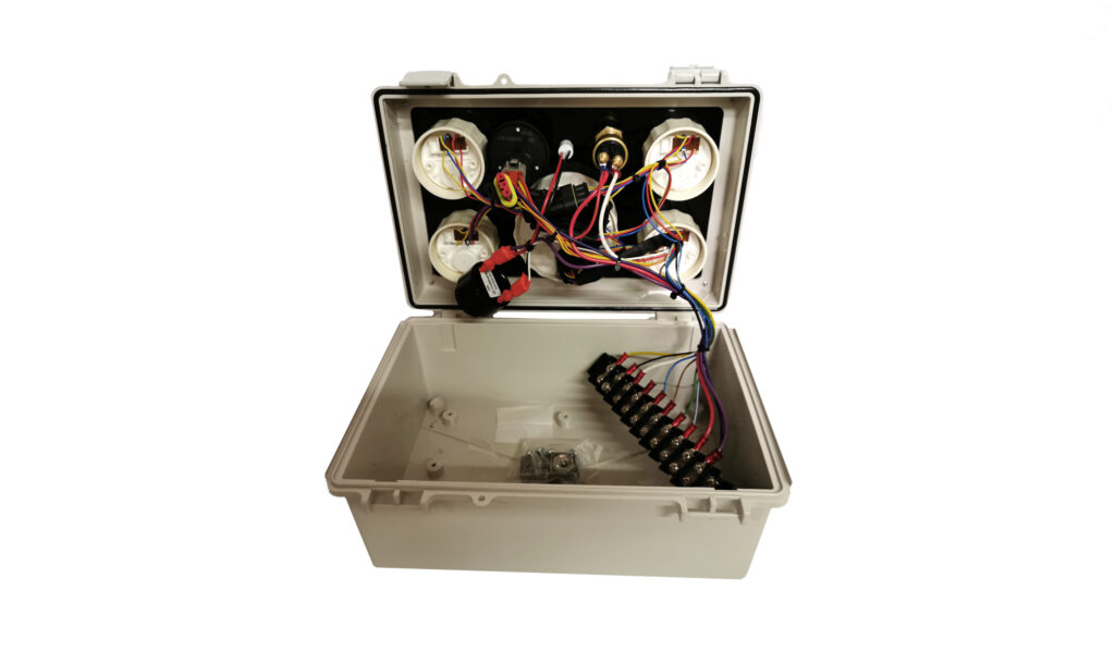 Detroit Diesel Marine Control Panel in Custom Enclosure Box 5 OceanLink ...