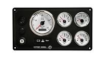 Detroit Diesel Engine Instrument Panel 5 Offshore Gauges