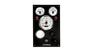 Perkins Marine Engine Panel 4 Premier Gauges (Made in USA)
