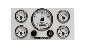 Westerbeke Marine Engine Panel 5 Offshore Gauges