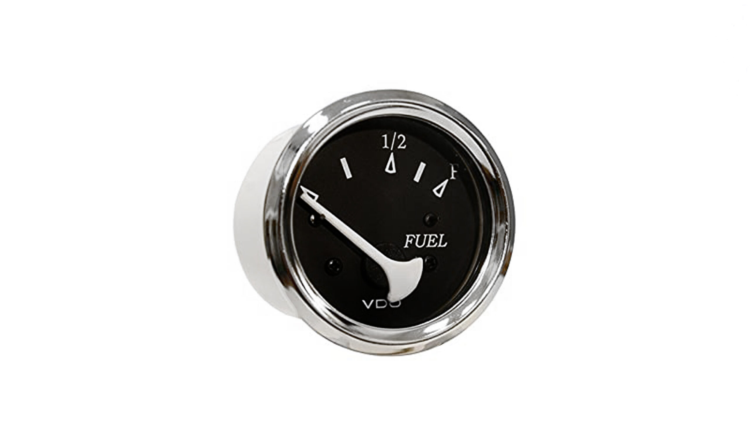 VDO Black/White Fuel Level Gauge – AC DC Marine Inc.