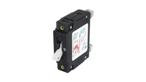 Blue Sea C-Series White Toggle Circuit Breaker - Single Pole 80 Amp - Part No. 7248