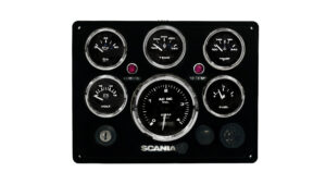 Scania Marine Engine Instrument Panel 6 Premier Gauges (Made in USA)