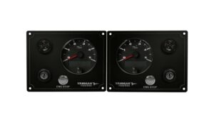Double Set of Yanmar Engine Panels 2 OceanLink Tachometers