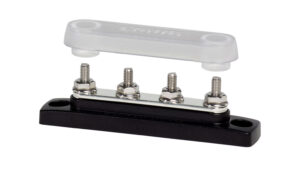 Blue Sea Common 100A Mini BusBar - 4 Gang with Cover