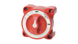 Blue Sea E-Series Selector Battery Switch Red 9003e