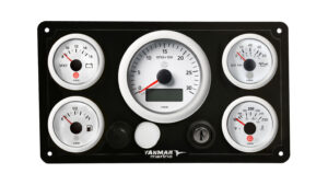 Yanmar Engine Instrument Panel 5 ViewLine VDO Gauges
