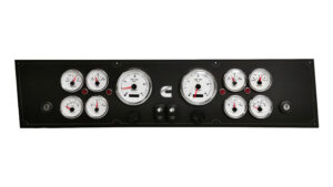 Custom Cummins Dual Engine Panel with Rocker Switches 10 Premier Gauges (Made in USA)