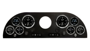 Custom Panel Dual Engine Panel - 8 Premier Gauges (Made in USA)