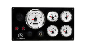 John Deere Diesel Marine Instrument Panel - 5 Premier Gauge (Made in USA)