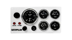 Caterpillar Marine Instrument Panel 5 Premier Gauges (Made in USA)