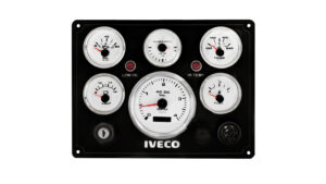Iveco Diesel Engine Instrument Panel - 6 Premier Gauges (Made in USA)
