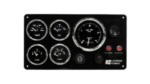 Lehman Power Diesel Marine Panel - 5 Premier Gauges (Made in USA)