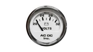 AC DC 24 Voltmeter Gauge Part No. 421556