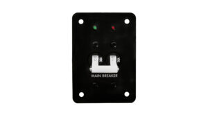 AC POWER MAIN BREAKER DISTRIBUTION PANEL with Blue Sea Systems Switches