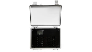 15A AC Power Distribution Panel 10 Position Custom Enclosure Box with Blue Sea Circuit Breaker