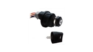 Cole Hersee 4-Position Sealed Key Switch with Integral Connector
